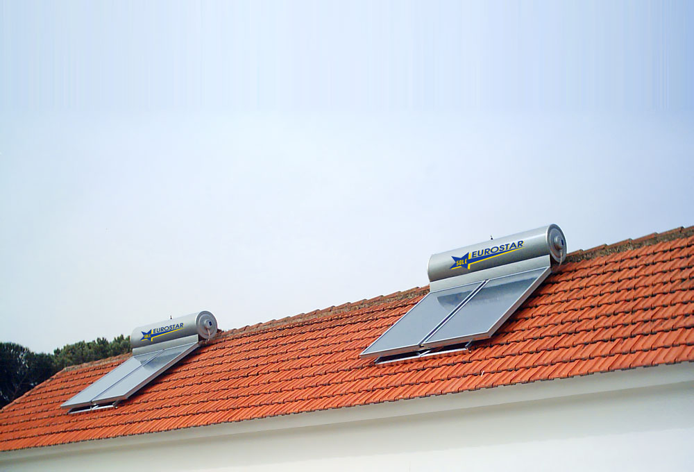Eurostar Thermosyphon Kits, Solar Water Heaters, Solar Hot Water Heaters, Solar Hot Water System