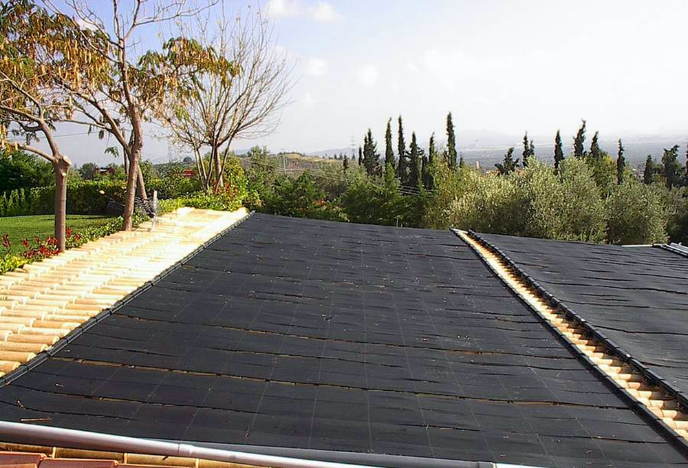 roof solar heater for pool
